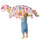 inQ Boutique - 11-in-1 Dinosaur Activity Wall Busy Board Panels-- Wooden Sensory Toy-Pink