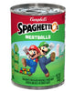 3Musks - SpaghettiOs Super Mario Bros Canned Pasta with Meatballs, 15.6 oz Can