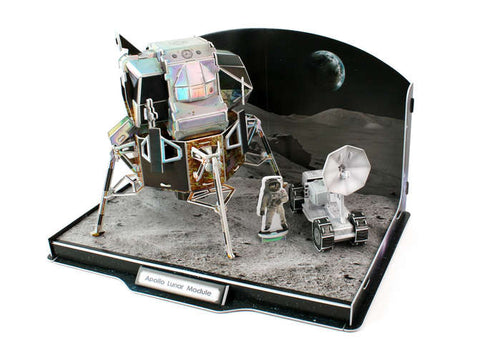 3D Puzzles CFP651H Lunar Module 3D Puzzle 104 Pieces