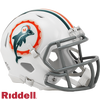 Miami Dolphins Helmet Riddell Replica Mini Speed Style 1972 T/B - Riddell