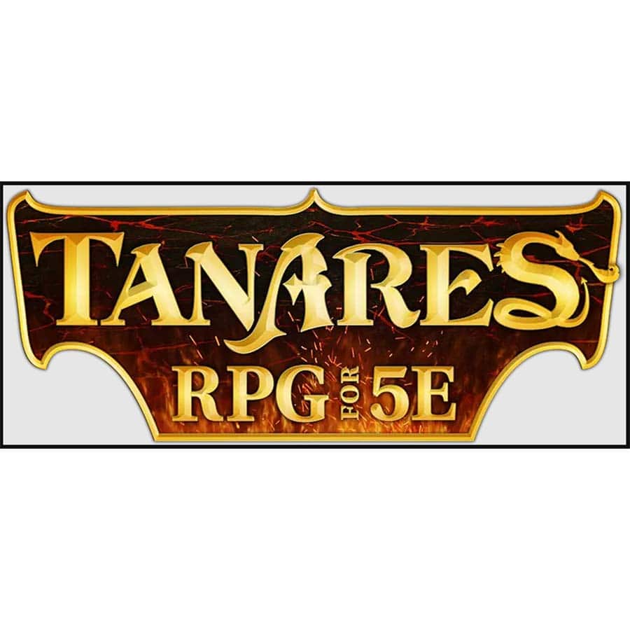 Dragori Games -  Tanares Rpg: Map And Gamemaster Screen