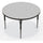 Activity Table - 42'' Round - Gray Nebula Top Surface - Black Edgeband - BALT