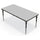 Activity Table - 30''X60'' Rectangle - Gray Nebula Top Surface - Black Edgeband - BALT