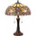 PRISMA Tiffany-style 2 Light Table Lamp 16'' Shade - CHLOE Lighting