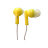 Nutek  Stereo Earbuds in Yellow