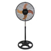 Brentwood  3 Speed 12in Oscillating Stand Fan in Black