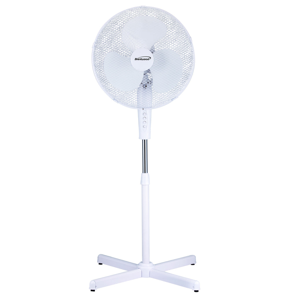 Kool Zone  16'' Oscillating Fan- White