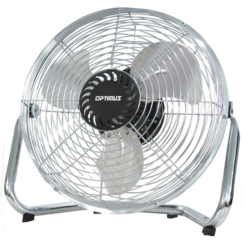 Optimus  12 in. Industrial Grade High Velocity Fan with Chrome Grill