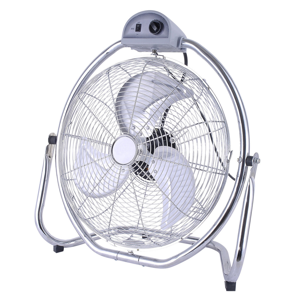 Optimus  20 in. Grade Oscillating High Velocity Fan with Chrome Grill