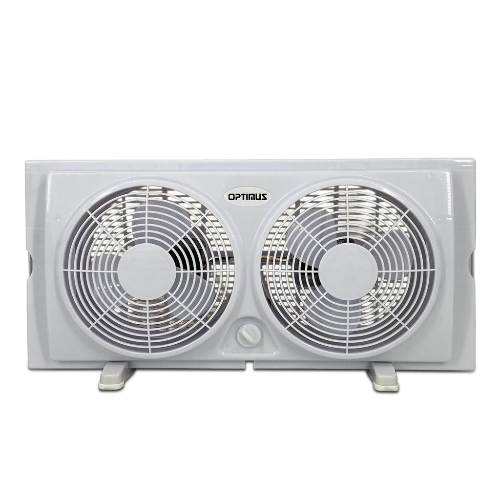 Optimus  7 in. Twin Window Fan