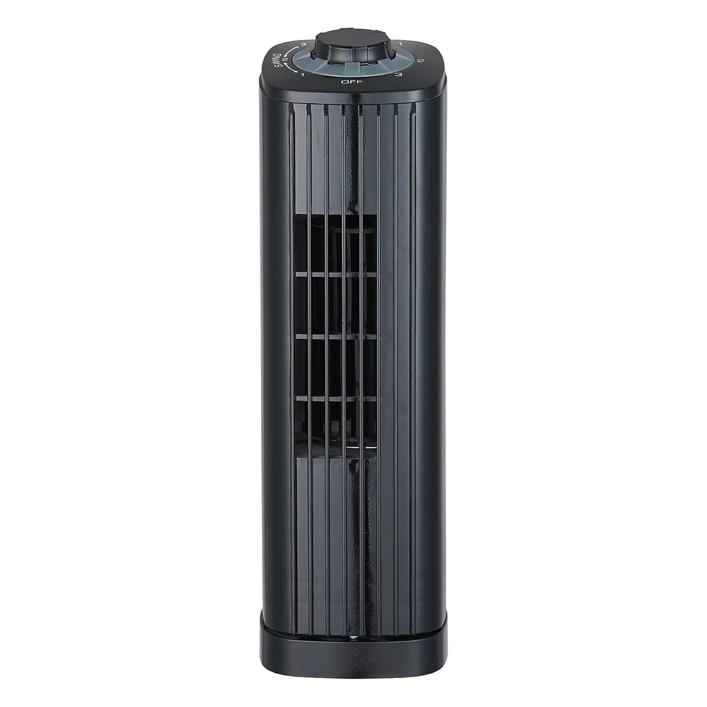 Optimus  F-7348BK 14 Inch Portable Ultra-Slim Desktop Tower Fan in Black