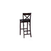 Triena 30 In X Back Folding Bar Stool - Linon