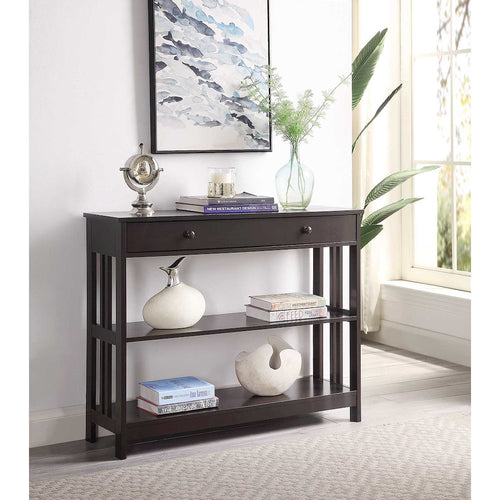 Mission 1 Drawer Console Table - Convience Concept, Inc.