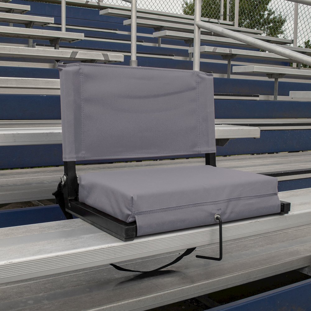 Stadium Chairs for Bleachers with Back Support - American Furniture Classics