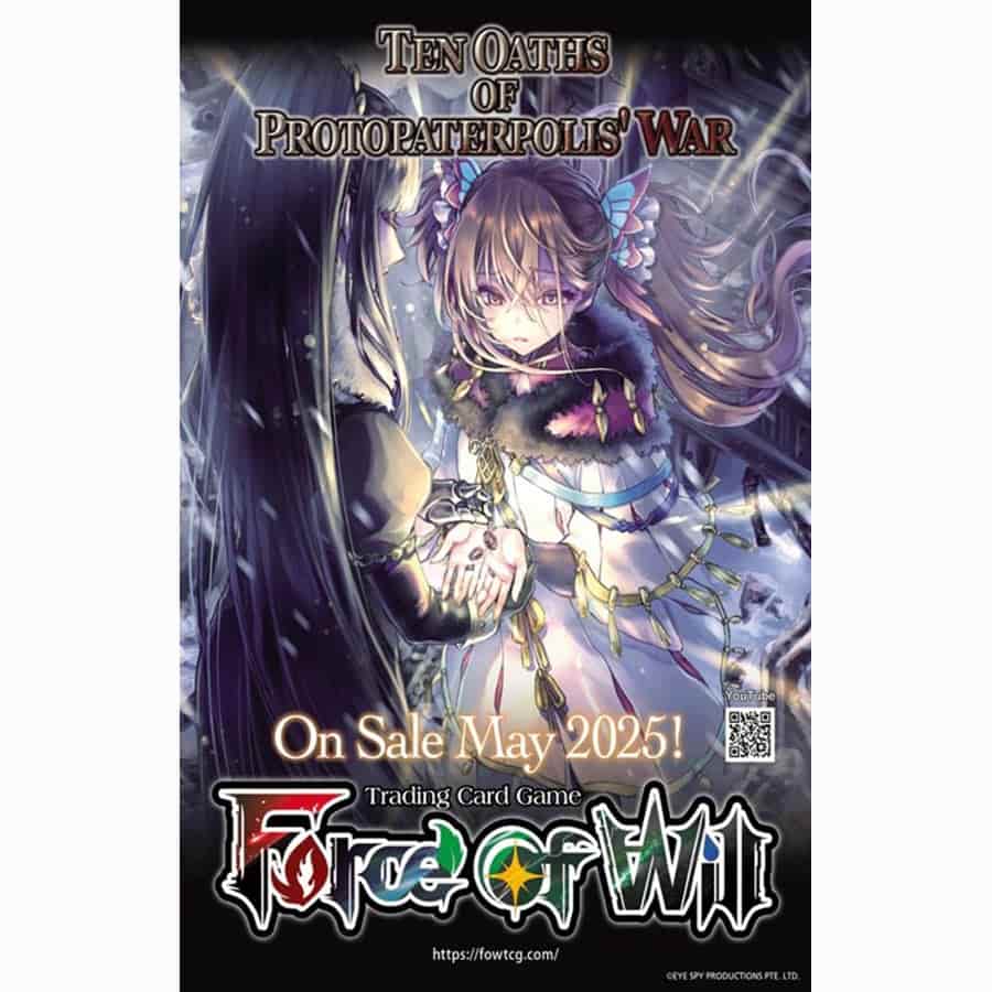 FORCE OF WILL CCG - TRINITY CLUSTER BOOSTER 04: TEN OATHS OF PROTOPATERPOLIS' WAR BOOSTER BOX