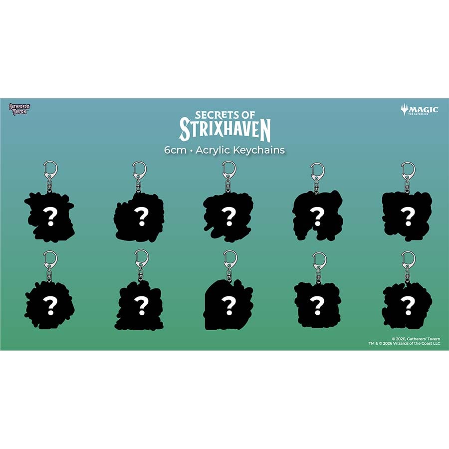 Gatherers' Tavern Pte Ltd -  Gatherers' Tavern: Magic The Gathering: Sos Secrets Of Strixhaven Kliggs Keychain: Variant 09 Pre-Order