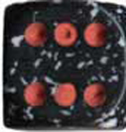 Chessex Mfg Co Llc -  D6 -- 12Mm Speckled Dice - Space - 36Ct