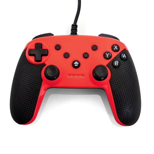 Gamefitz  Wired Controller for the Nintendo Switch in Red