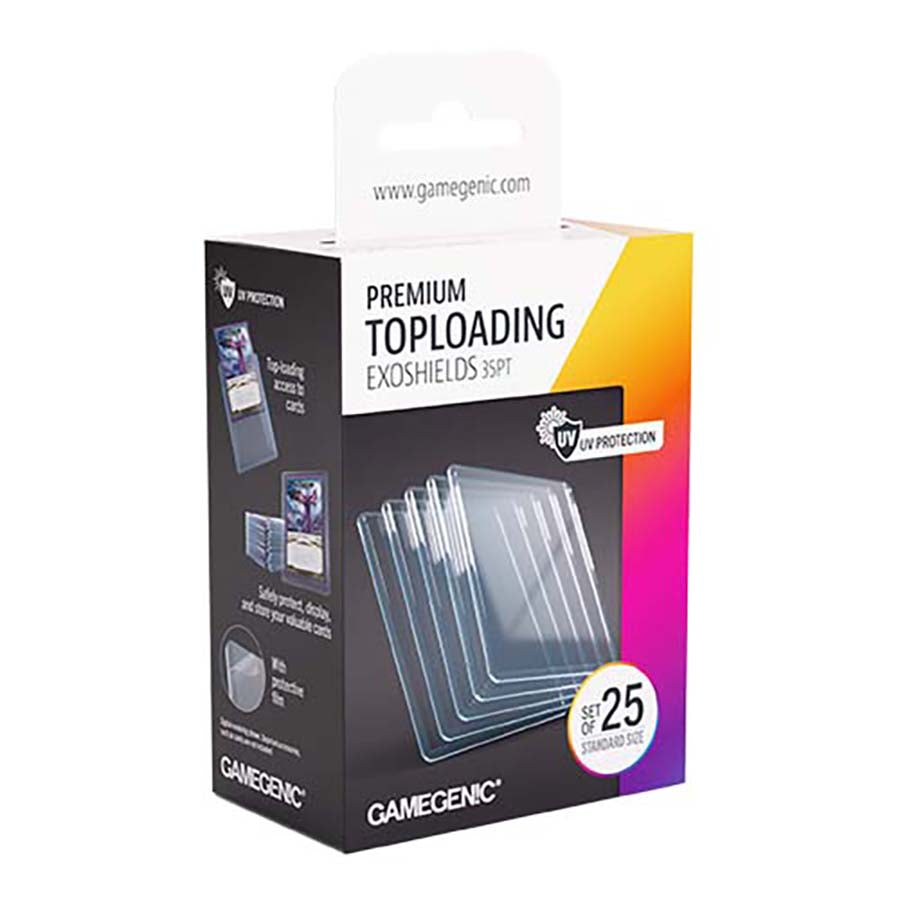 Gamegenic: Premium Toploading Exoshields (35Pt) Clear (25Ct) Pre-Order