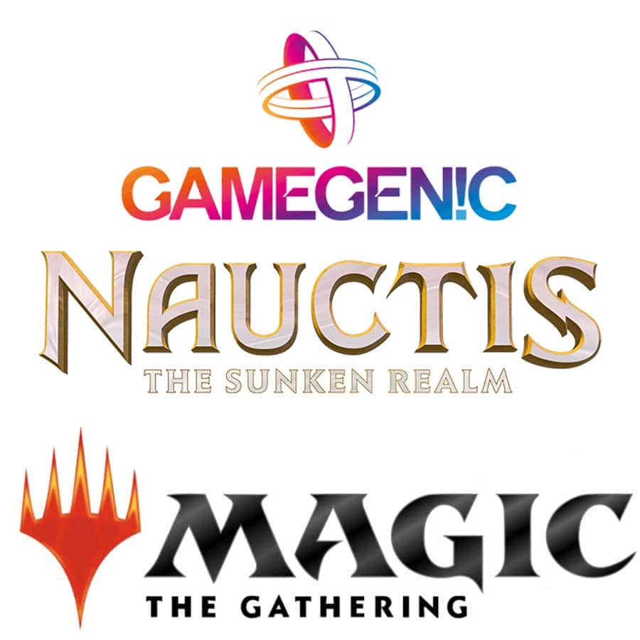 Gamegenic: Magic The Gathering: Nsr Nauctis: The Sunken Realm: Shiny 2-Player Playmat: Ocean Creature 2 Pre-Order