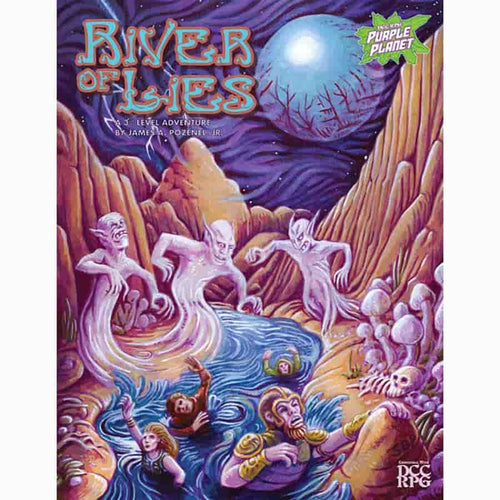 Horse Shark Games -  Dungeon Crawl Classics (Rpg): Purple Planet Adventure: River Of Lies