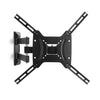 Megamounts MegaMounts Full Motion, Tilt and Swivel Single Stud Wall Mount for 26-55 Inch  LCD, LED, and Plasma Screens