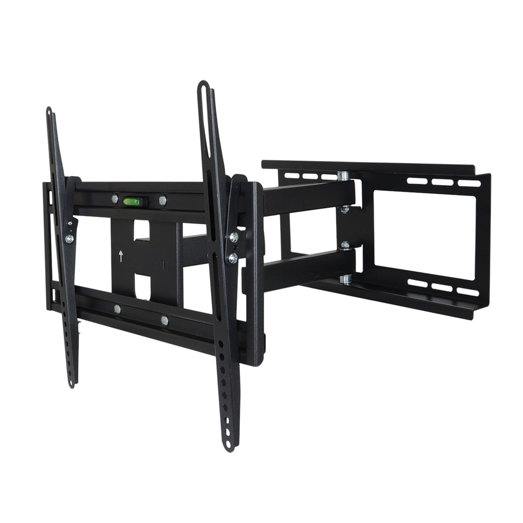 Megamounts MegaMounts Full Motion Wall Mount with Bubble Level for 26 - 55 Inch LCD, LED, and Plasma Screens
