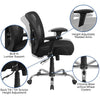 Big & Tall Office Chair | Adjustable Height Mesh Swivel Office Chair with Wheels - Flash Furniture