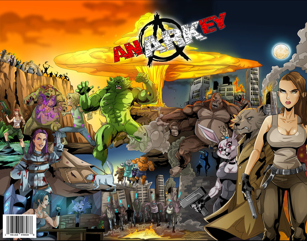 ANARKEY TCG: GRAPHIC NOVEL VOLUME 1