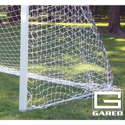Gared Sports SN824-4W 8 ft. x 24 ft. Soccer Net  4 MM - White
