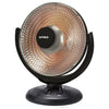 Optimus  14 Inch Oscillating Dish Heater in Black