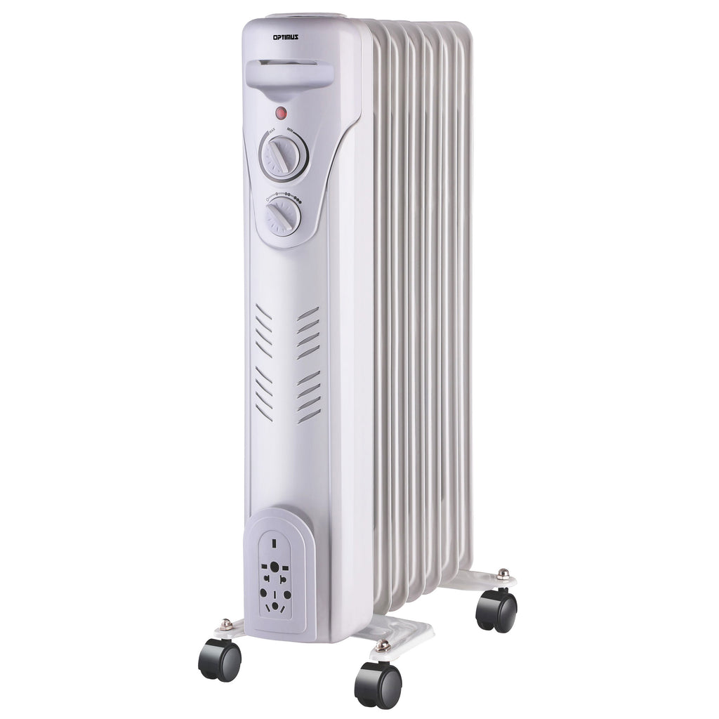 Optimus  Portable 7 Fins Oil Filled Radiator Heater