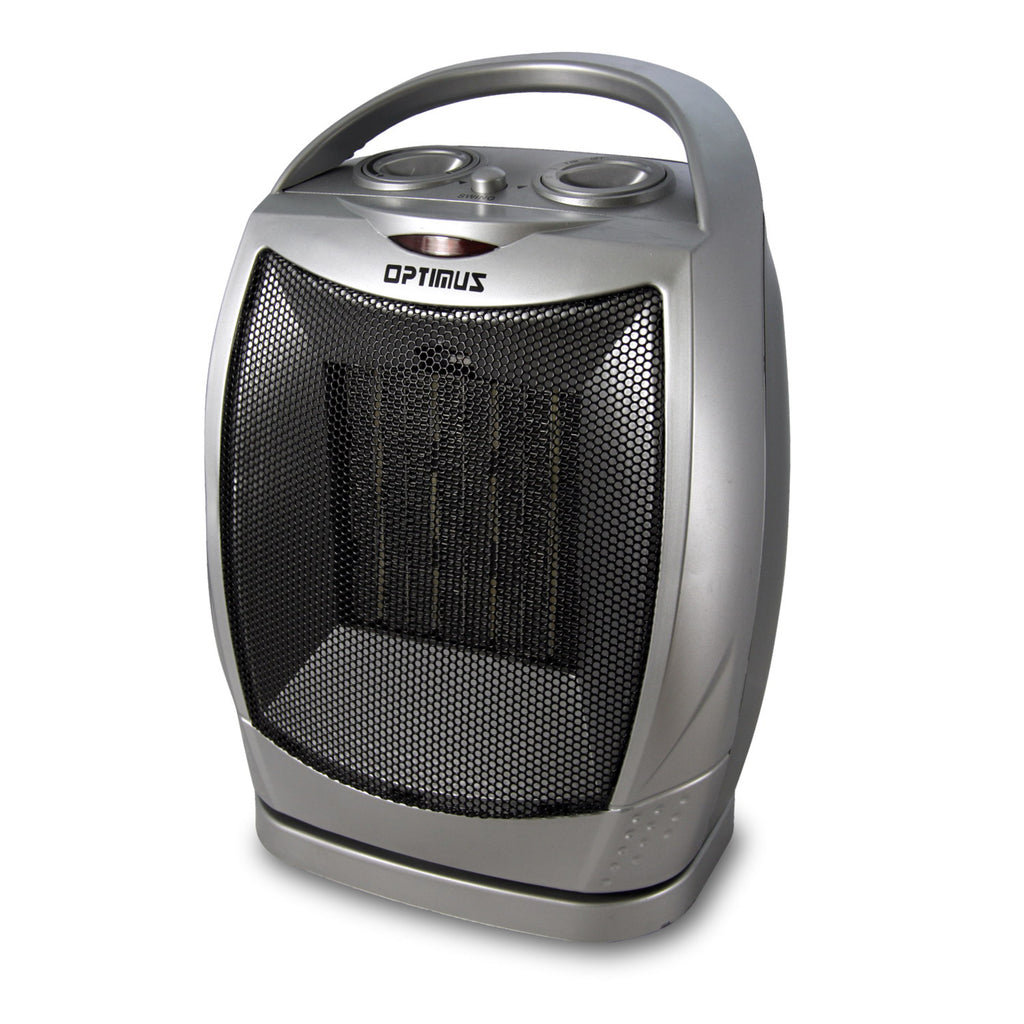 Optimus  Portable Oscillating Ceramic Heater with Thermostat