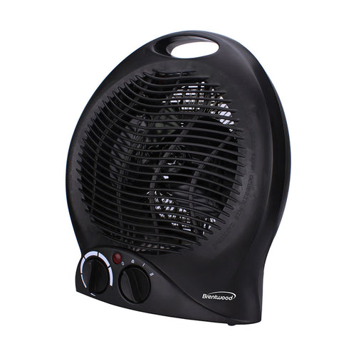 Brentwood  1500 watt 2 in 1 Fan Heater in Black