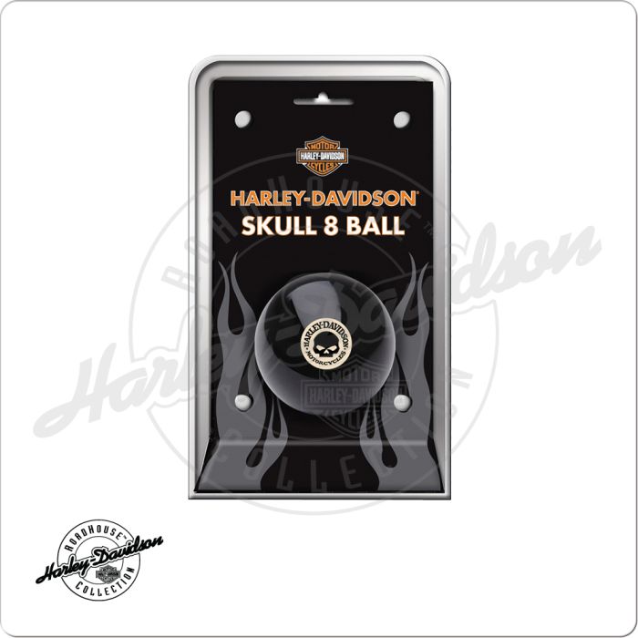 Harley Davidson HD8BS Skull 8 Ball BILLIARDS ACCESSORIES