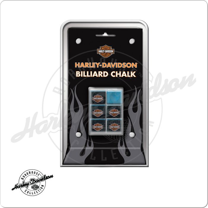 Harley Davidson HDCH 6 Piece Chalk BILLIARDS ACCESSORIES