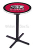 Holland Bar Stool L211 University of Alabama (Elephant) 42&quot; Tall - 30&quot; Top Pub Table with Black Wrinkle Finish