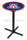 Holland Bar Stool L211 University of Arizona 42&quot; Tall - 30&quot; Top Pub Table with Black Wrinkle Finish