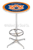 Holland Bar Stool L216 Auburn University 42&quot; Tall - 30&quot; Top Pub Table with Chrome Finish
