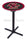 Holland Bar Stool L211 Boston College 42&quot; Tall - 30&quot; Top Pub Table with Black Wrinkle Finish