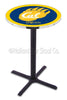 Holland Bar Stool L211 University of California 42&quot; Tall - 30&quot; Top Pub Table with Black Wrinkle Finish
