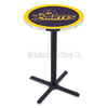 Holland Bar Stool L211 East Carolina University 42&quot; Tall - 30&quot; Top Pub Table with Black Wrinkle Finish
