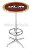 Holland Bar Stool L216 University of Louisiana at Monroe 42&quot; Tall - 30&quot; Top Pub Table with Chrome Finish