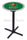 Holland Bar Stool L211 Marshall University 42&quot; Tall - 30&quot; Top Pub Table with Black Wrinkle Finish
