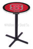 Holland Bar Stool L211 North Carolina State University 42&quot; Tall - 30&quot; Top Pub Table with Black Wrinkle Finish