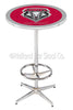 Holland Bar Stool L216 University of New Mexico 42&quot; Tall - 30&quot; Top Pub Table with Chrome Finish