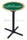 Holland Bar Stool L211 University of South Florida 42&quot; Tall - 30&quot; Top Pub Table with Black Wrinkle Finish