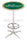 Holland Bar Stool L216 University of South Florida 42&quot; Tall - 30&quot; Top Pub Table with Chrome Finish