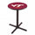 Holland Bar Stool L211 Virginia Tech University 42&quot; Tall - 30&quot; Top Pub Table with Black Wrinkle Finish