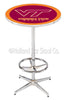 Holland Bar Stool L216 Virginia Tech University 42&quot; Tall - 30&quot; Top Pub Table with Chrome Finish